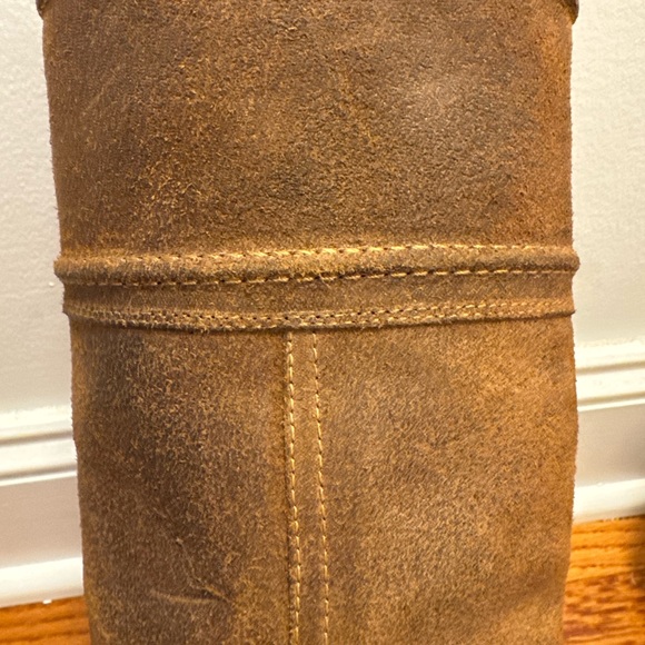 Frye Jean Tan Heeled Boots for Women - Picture 7 of 10